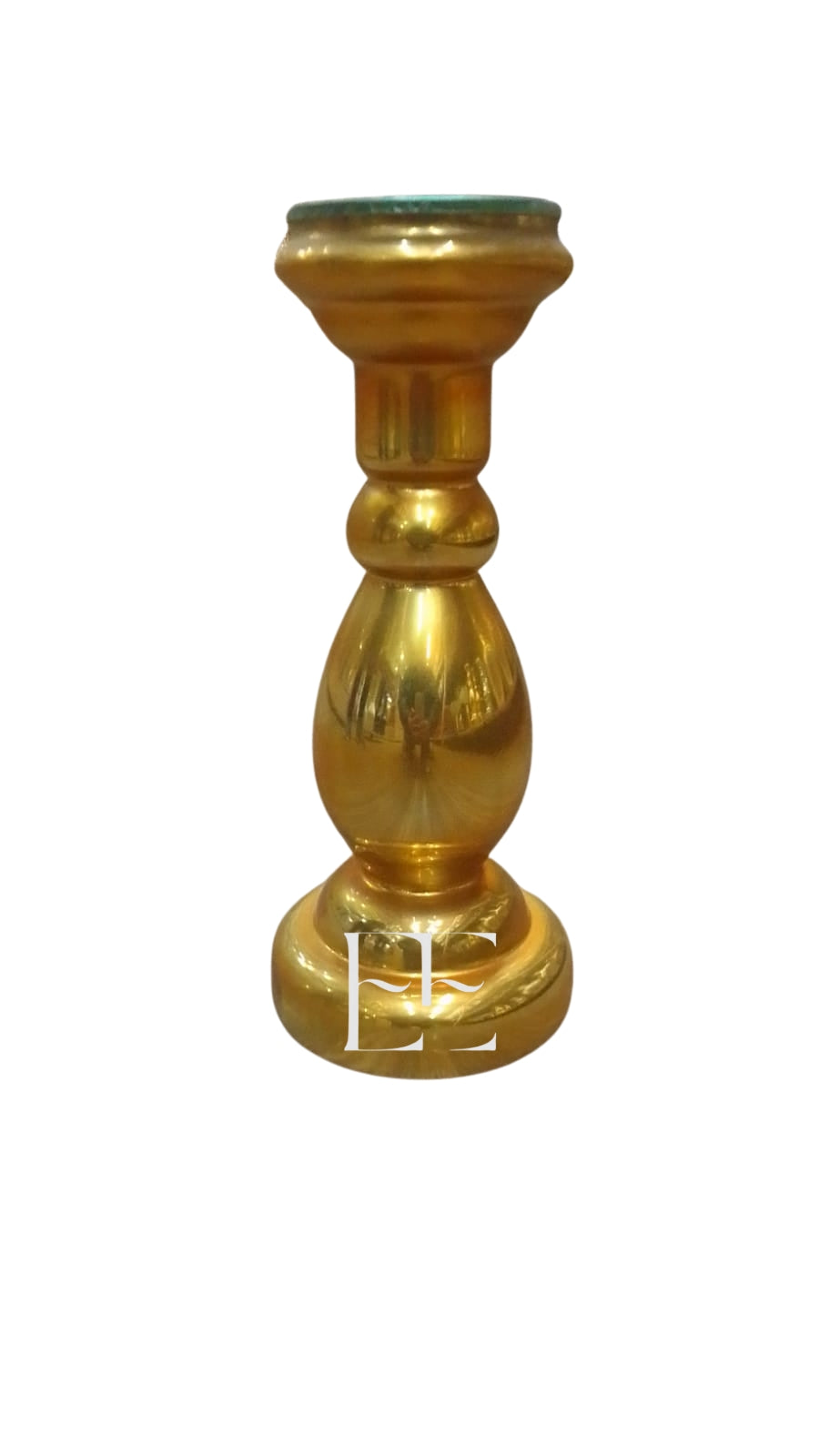 A284 Golden Metal Tea Light Holder