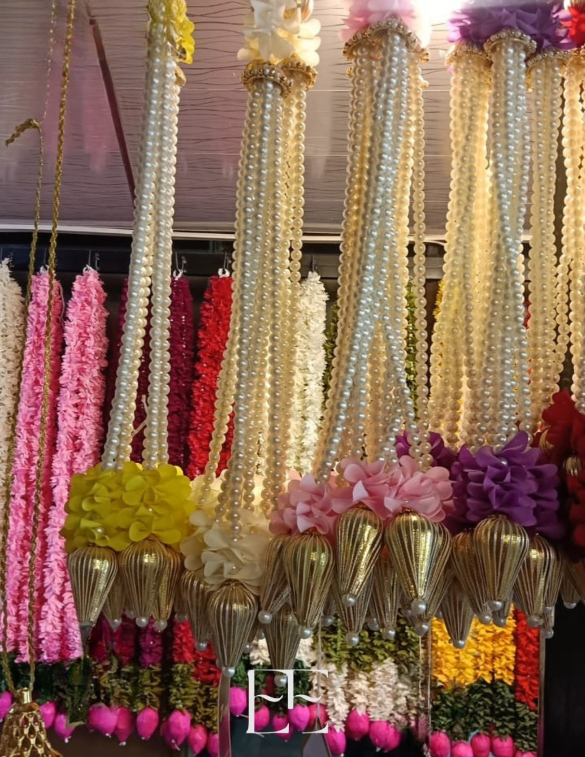Ceiling Floral Drop Arrangement