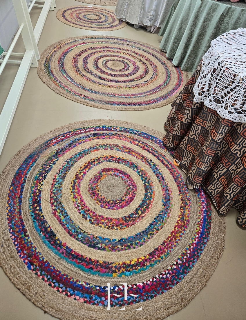 A292 Handcraft Jute Floor Mate & Door Mate