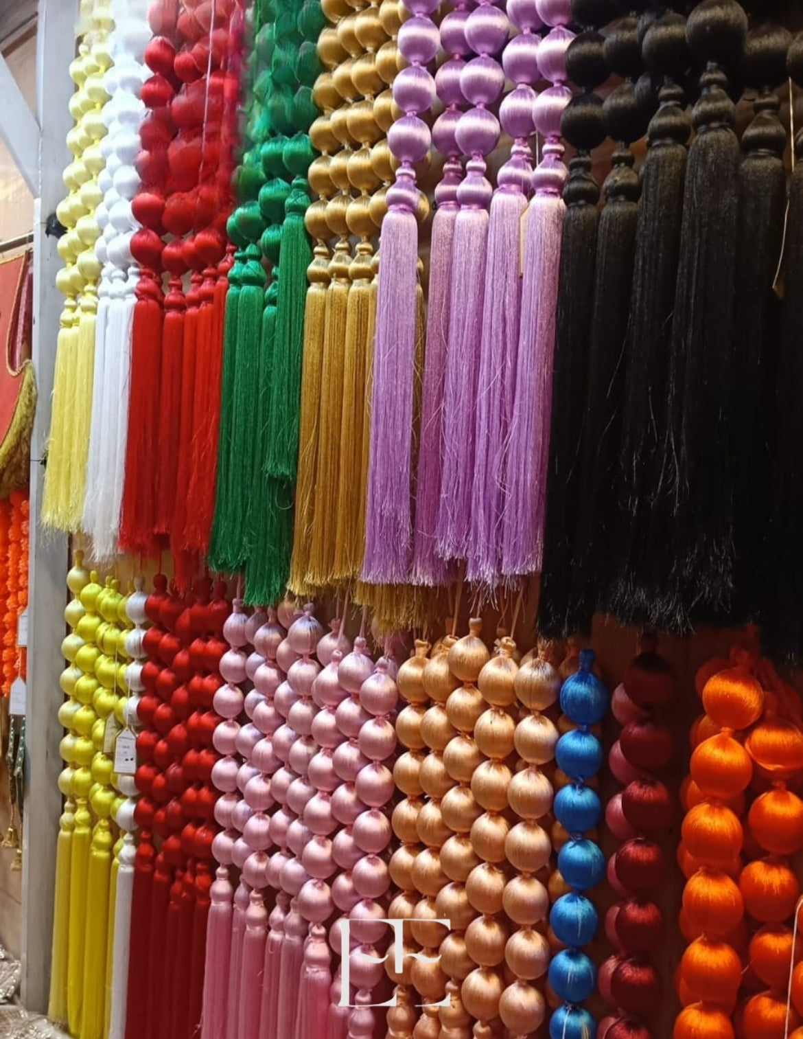 A103 Artificial Mixed Floral Vertical Garland x bunch