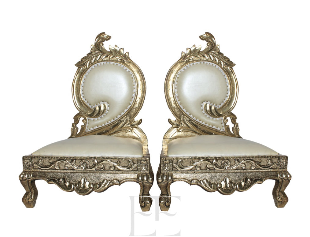 A040 Wedding ceremony chair set of 2
