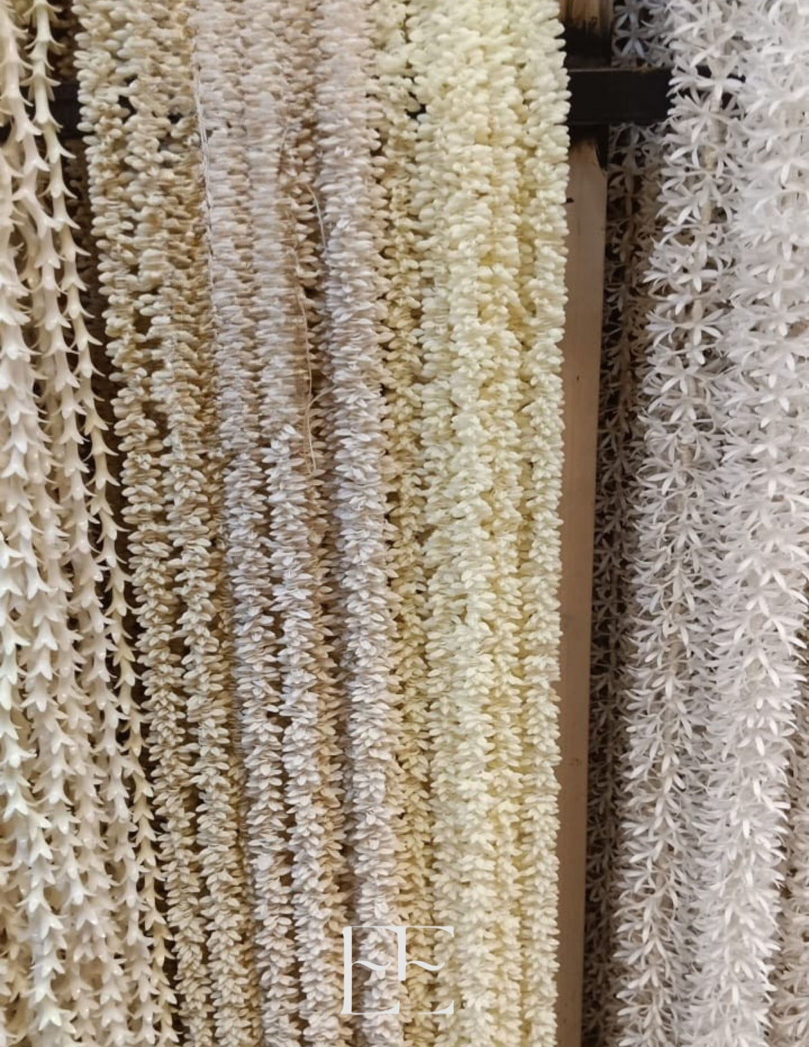 A015 Vertical Fabric Draping Installation