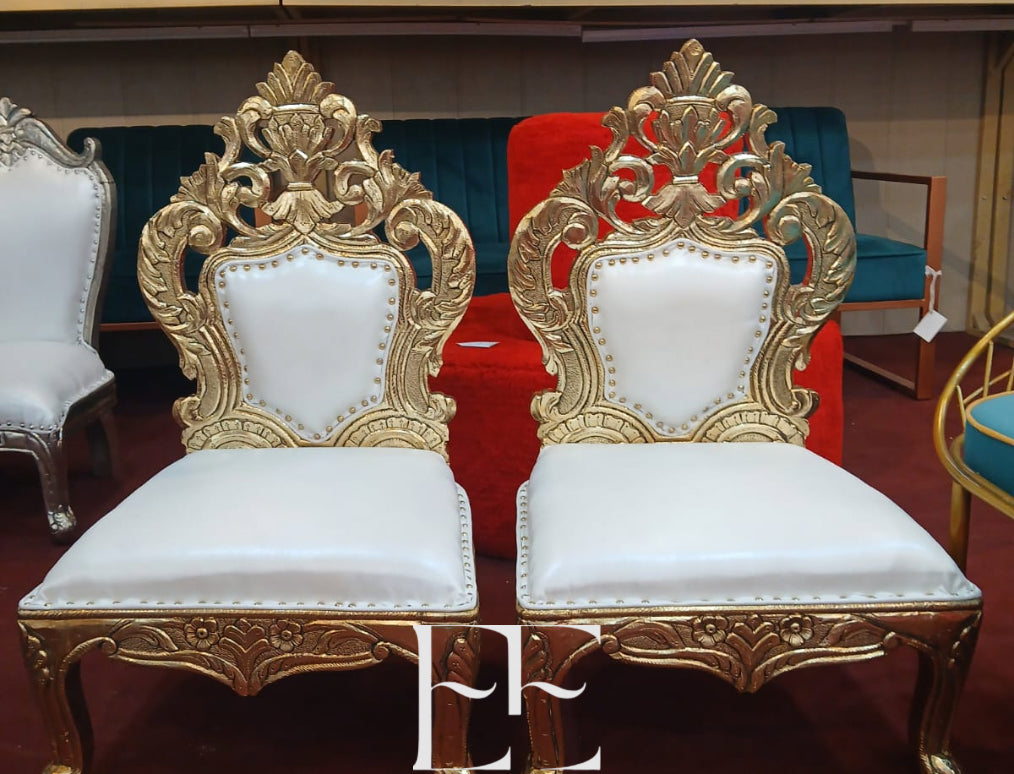 A027 Bride & Groom stage chair set of 2