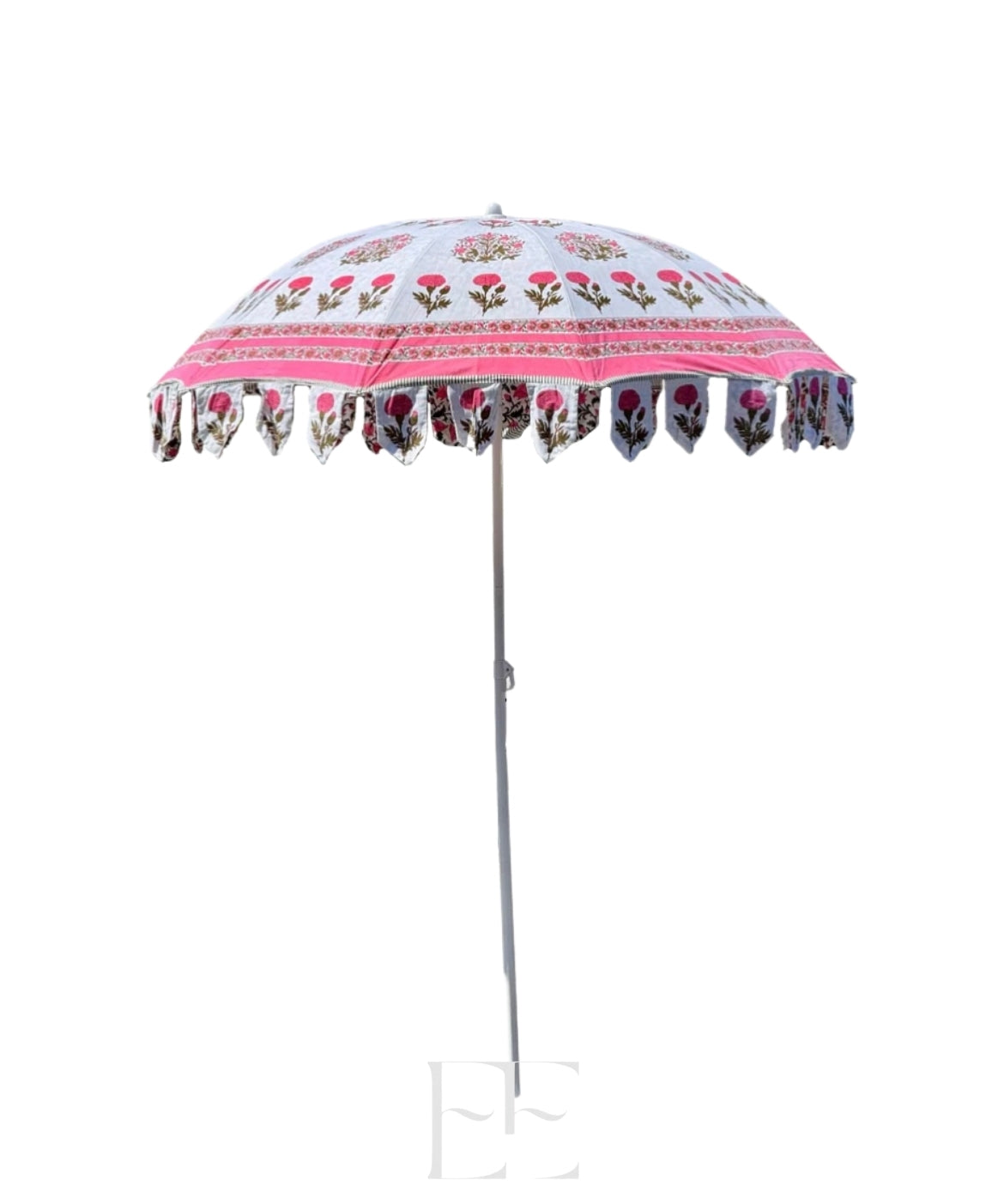 A244 Block Printed Umbrella - Large