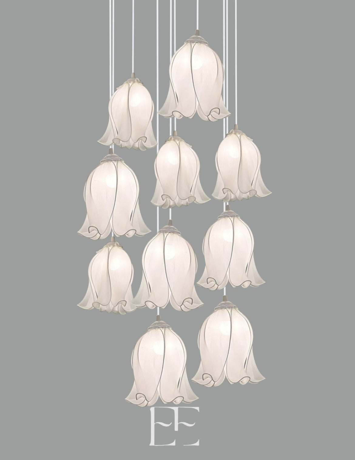 A271 Lily flower with bulb set of 10