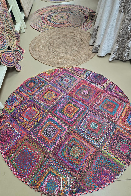 A291 Handicraft Jute Floor , Door Mate