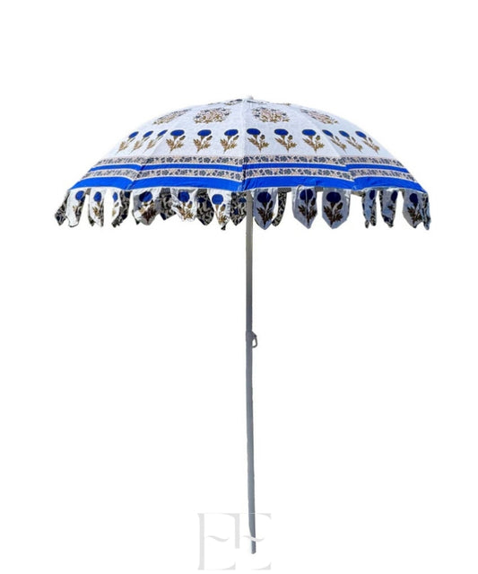 A243 Block Printed Umbrella (Large)