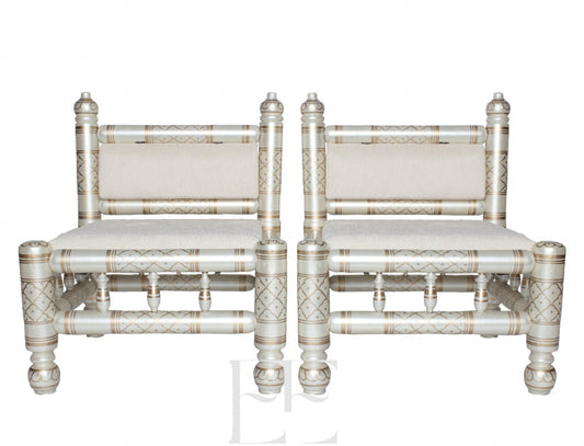 A036 Havan Kund chair set of 2