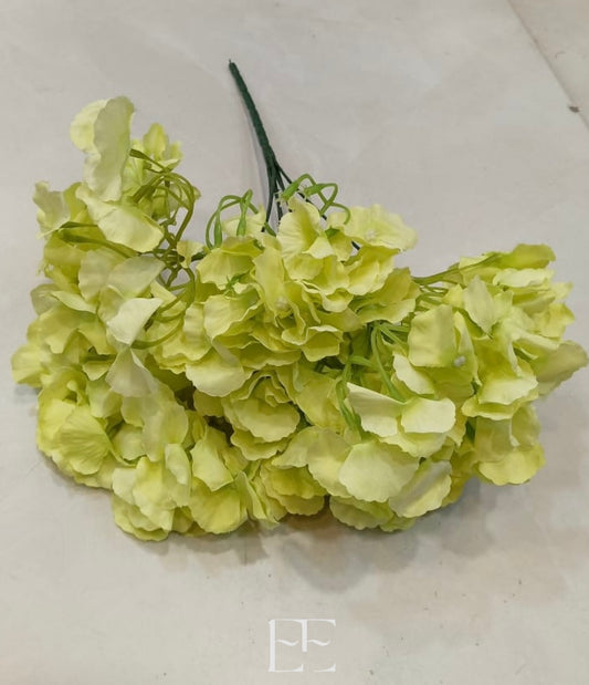 A183 Green Hydrangeas Bunch of 5