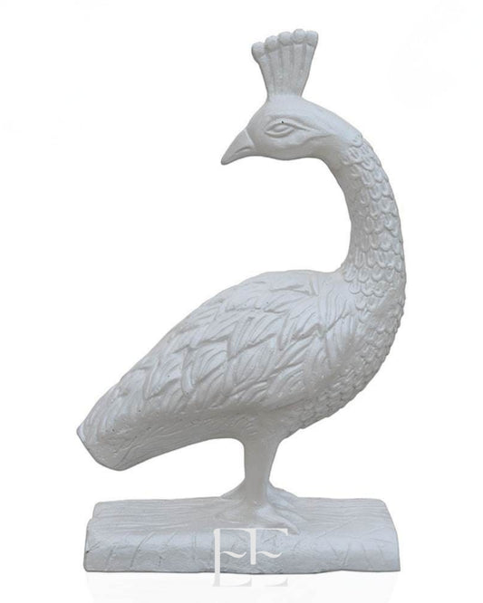 A069 Handmade Fibreglass Peacock For Decor