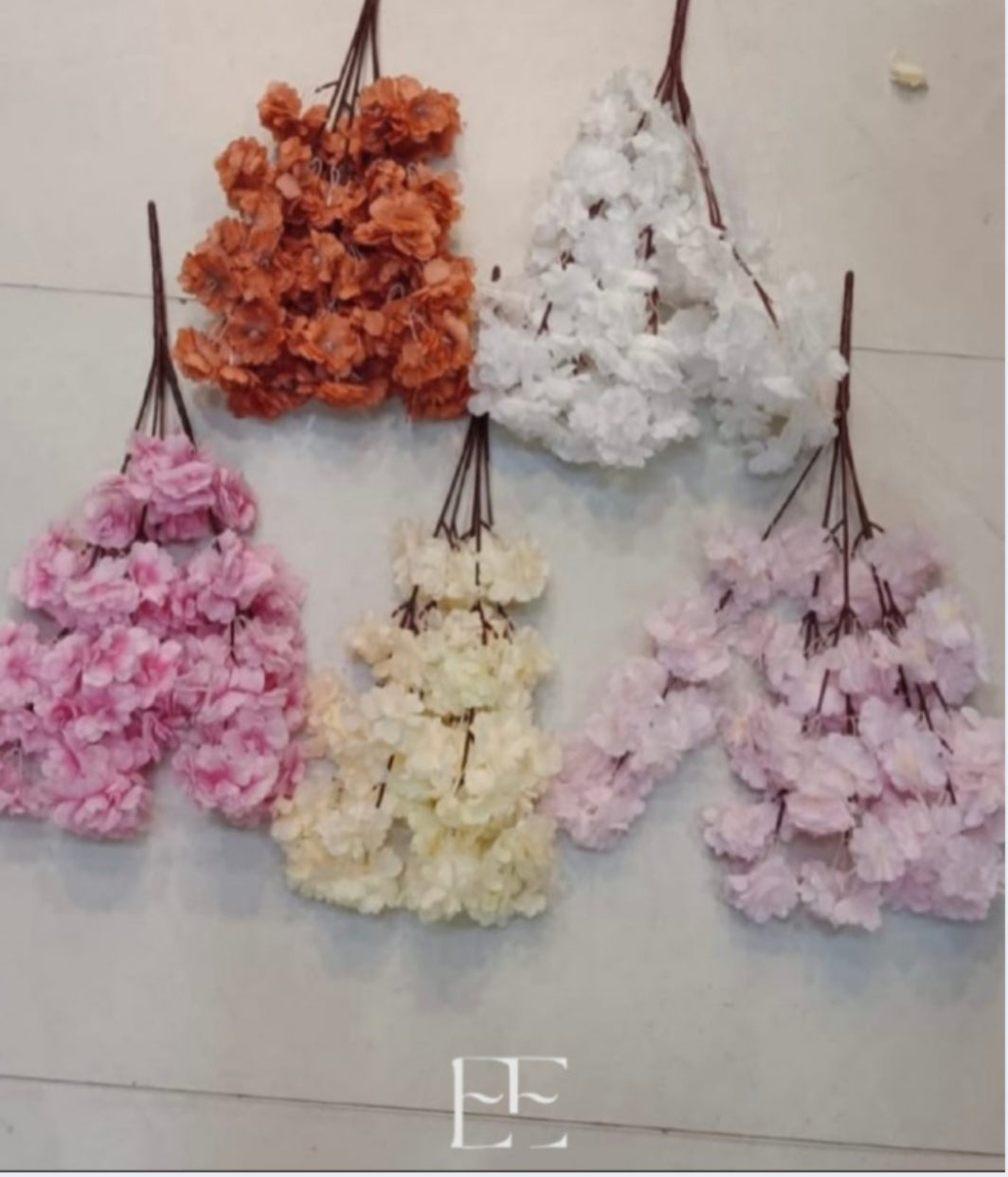 A122 Cherry Blossom Bunch of 5