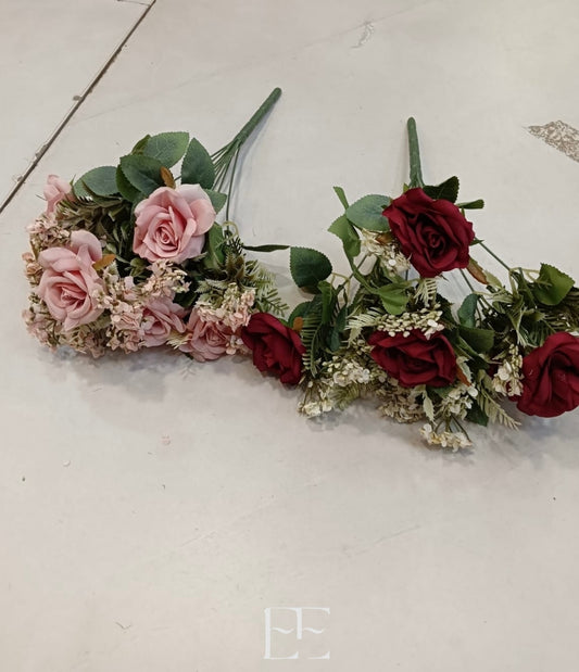 A148 Open Head Rose Bunch x Heavy Fillers