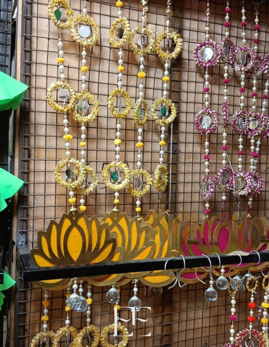 A013 Floral Hanging Statement Piece