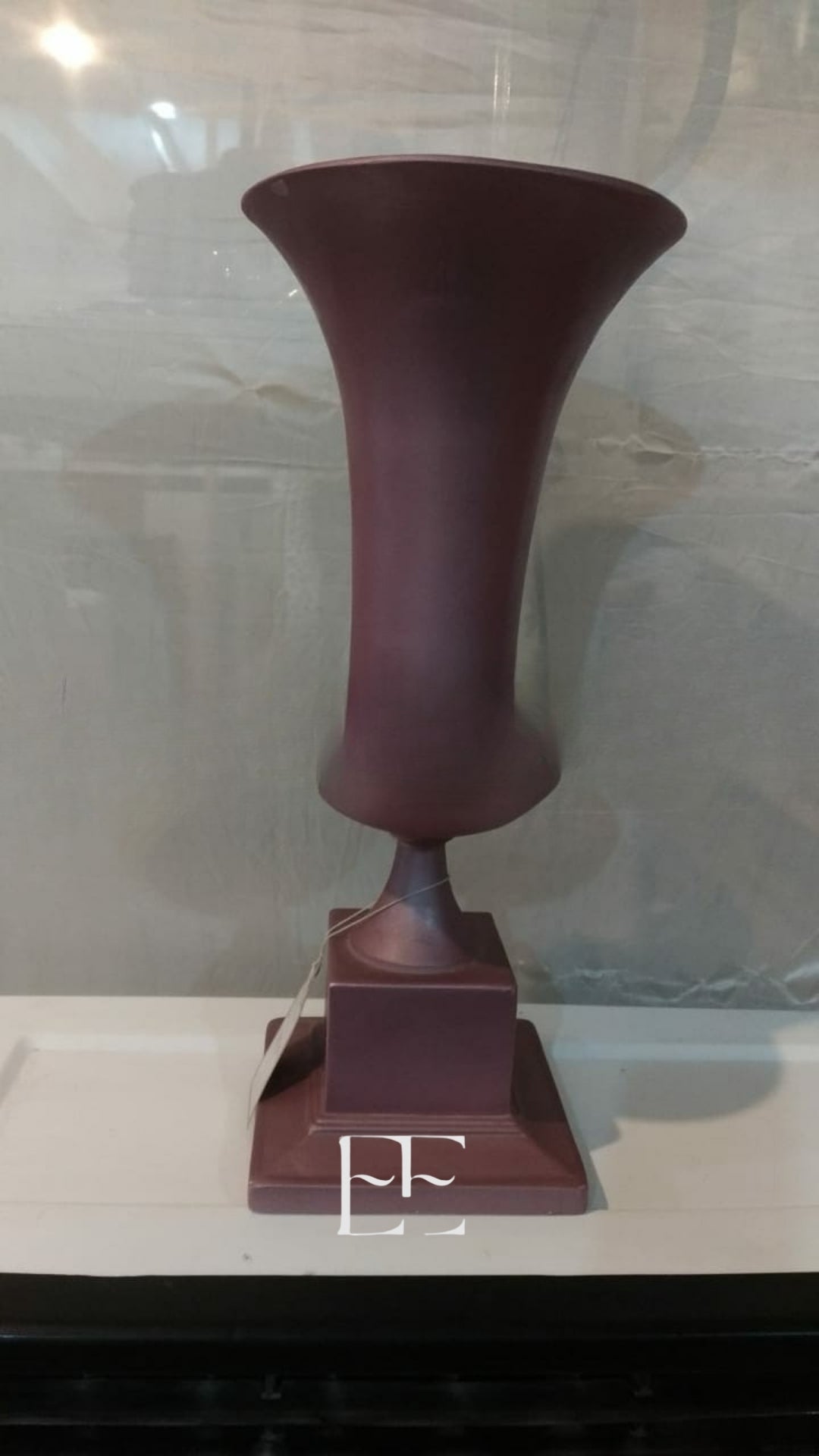 A075 Handmade Fiberglass Flower pot