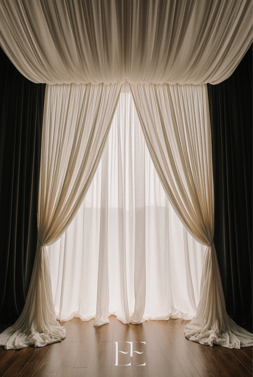 A301 Luxury Touch Fabric Backdrop (Customisation available in Colour, Size & Style)